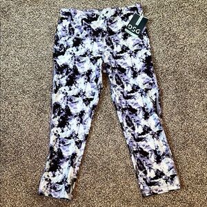 DSG, XS, NWT, Workout Leggings - Purple and Aqua